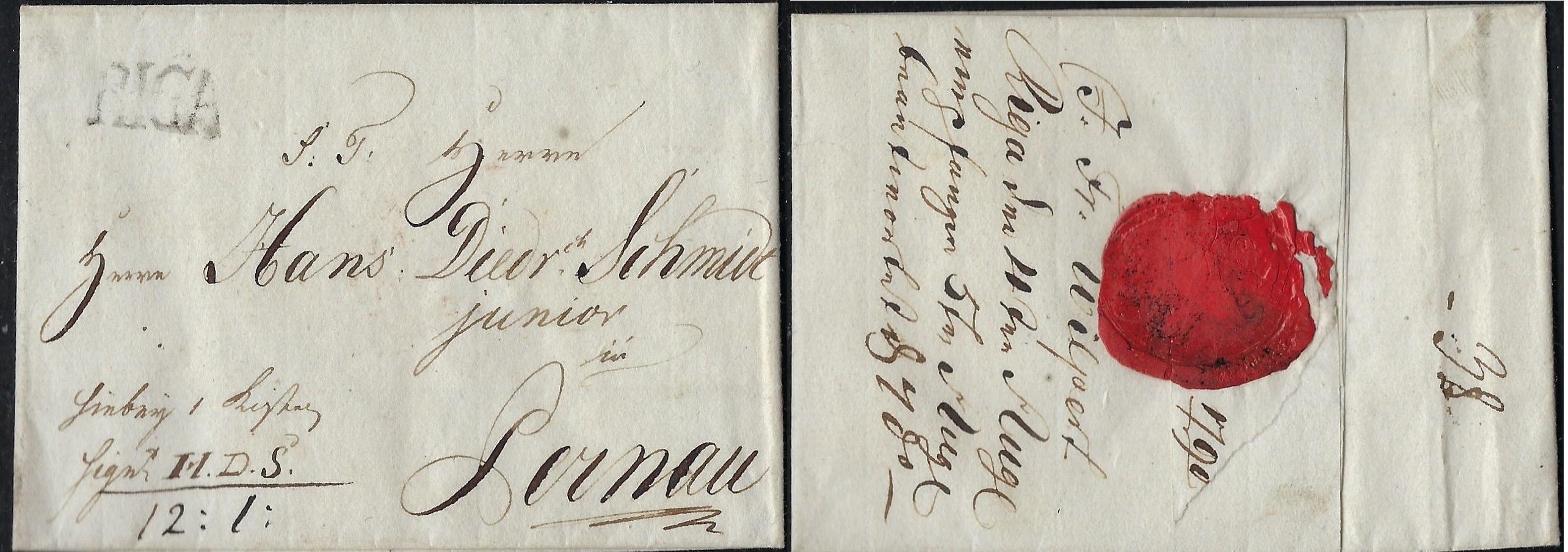 Russia Postal History - Stampless Covers Scott 3001790 