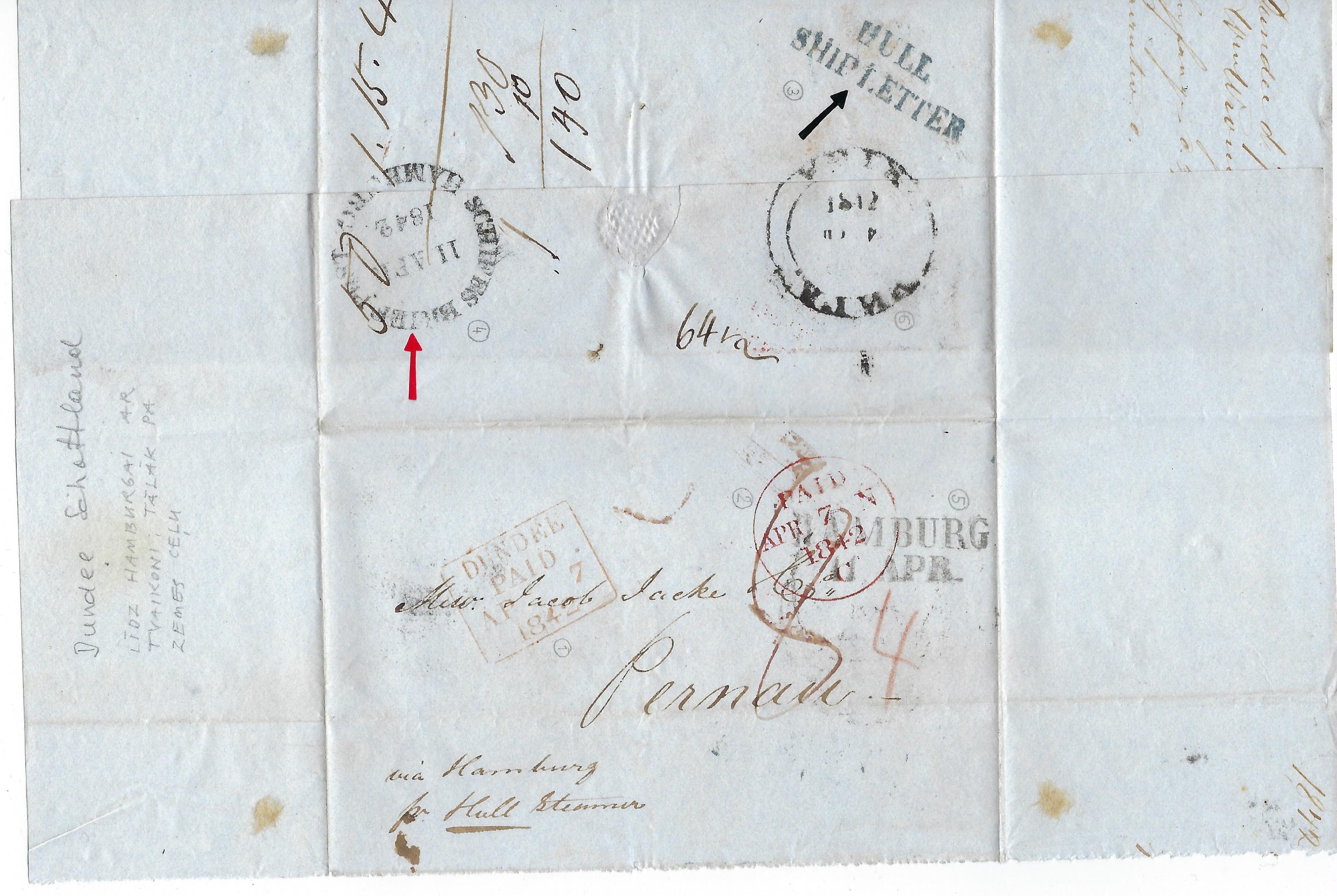 Russia Postal History - Stampless Covers Scott 3001842 