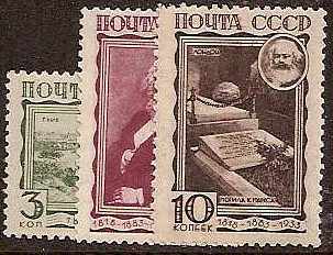 Soviet Russia - 1917-1944 YEAR 1933 Scott 480-2 Michel 424-6 