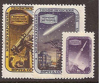 Soviet Russia - 1957-1961 YEAR 1957 Scott 1957-9 Michel 1961,85,92 