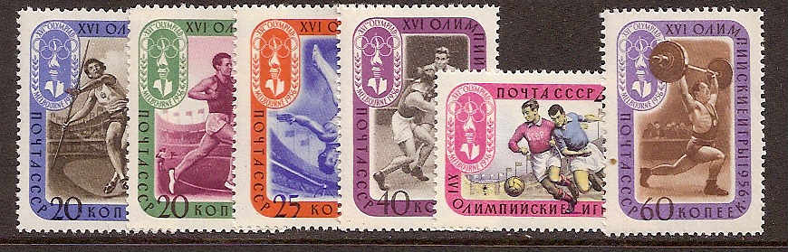 Soviet Russia - 1957-1961 YEAR 1957 Scott 1968-73 Michel 1967-72 