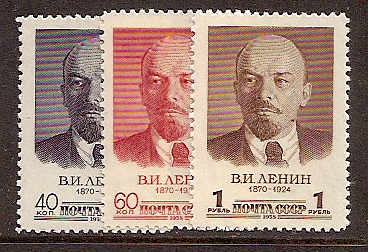 Soviet Russia - 1957-1961 REGULAR ISSUES Scott 2053-5 