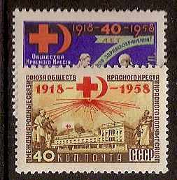 Soviet Russia - 1957-1961 YEAR 1958 Scott 2110-11 