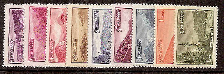 Soviet Russia - 1957-1961 YEAR 1959 Scott 2272-80 Michel 2300-8 