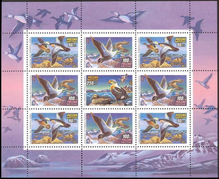 Soviet Russia - 1991-95 YEAR 1993 Scott 6157a Michel 320-2Kl 