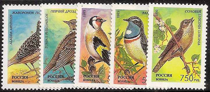 Soviet Russia - 1991-95 Year 1995 Scott 6264-8 