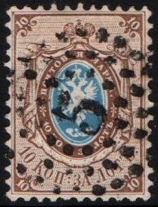 Imperial Russia - Numerical cancels Scott 8ae Michel 5 