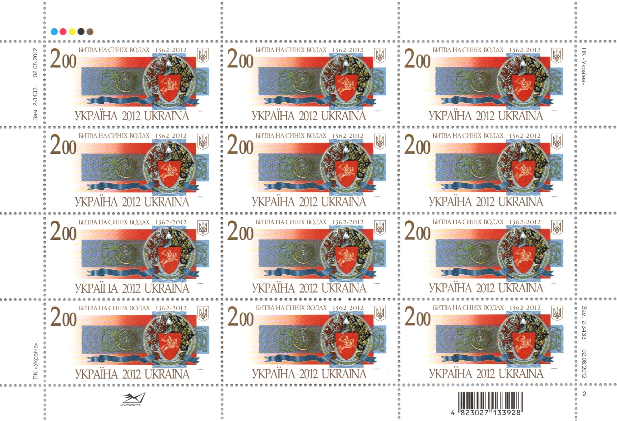 Ukraine Scott 901 