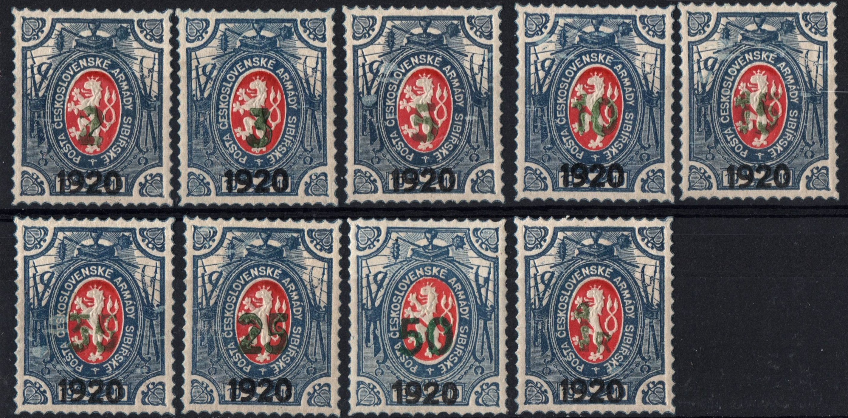 Civil War - Czechoslovak Legion Scott 6-14 