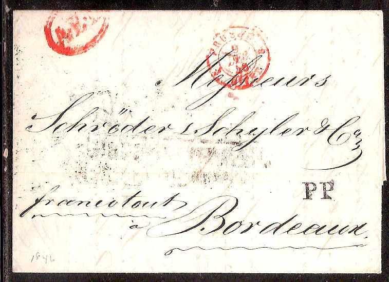 Russia Postal History - Stampless Covers ST.PETERSBURG Scott 4001846 