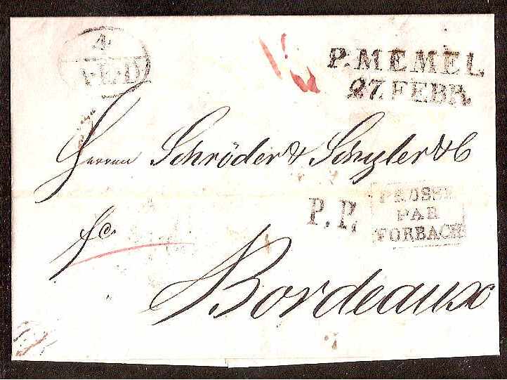 Russia Postal History - Stampless Covers ST.PETERSBURG Scott 4001831 