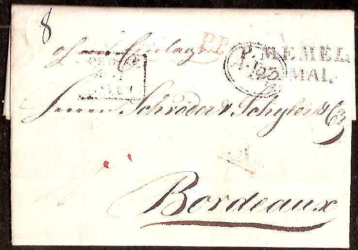 Russia Postal History - Stampless Covers ST.PETERSBURG Scott 4001839 