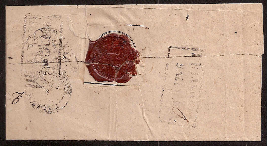 Russia Postal History - Stampless Covers TAMBOV Scott 4401858 
