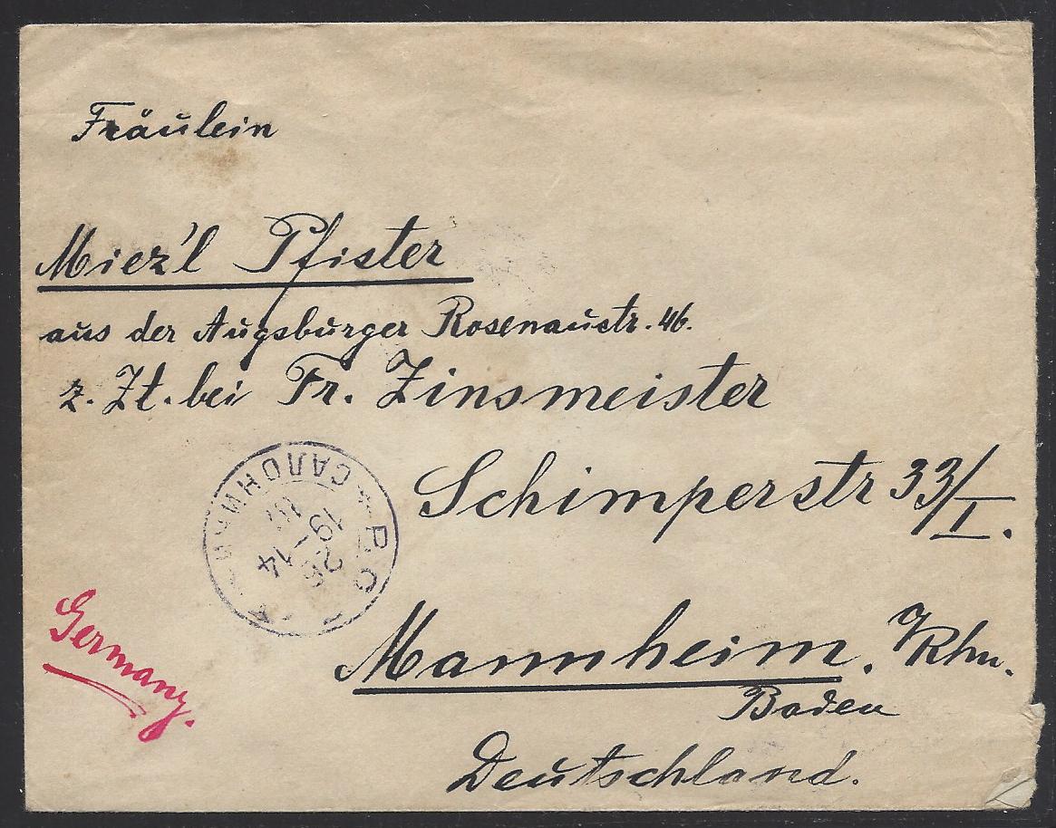 Russia Postal History - Offices in Turkey. Salonique Scott 60a 