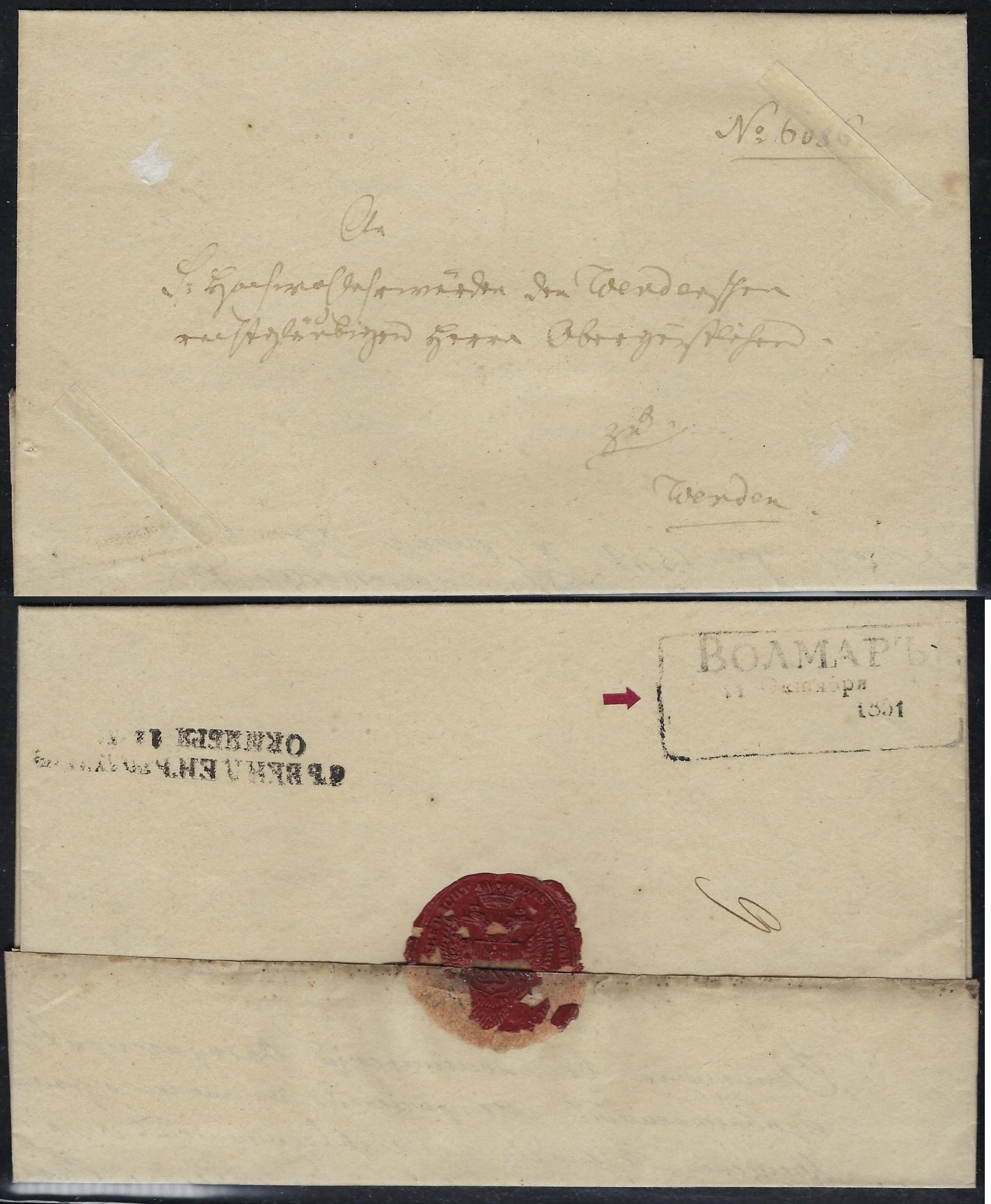 Offices and States - Wenden Scott 1851 