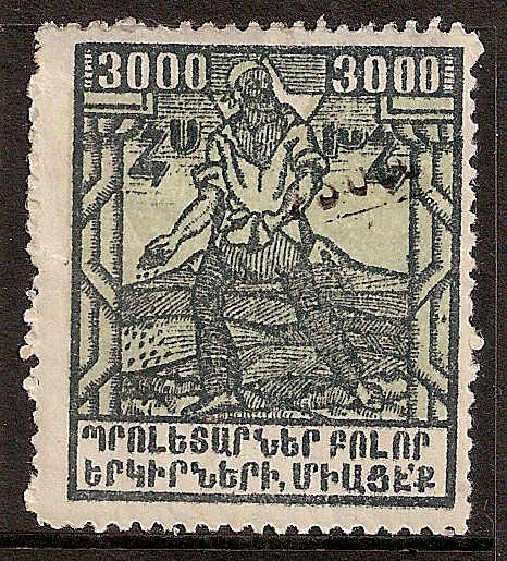  Black handstamps Scott 324 Michel 176 