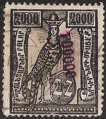  Black handstamps Scott 326 Michel 177 