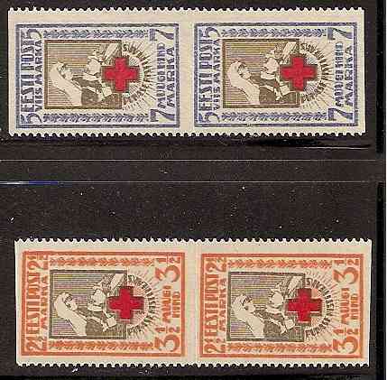 Baltic States Specialized ESTONIA Scott B7a-8a Michel 29-30AUw 