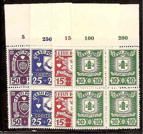 Baltic States Specialized ESTONIA Scott B32-5 Michel 127-30 