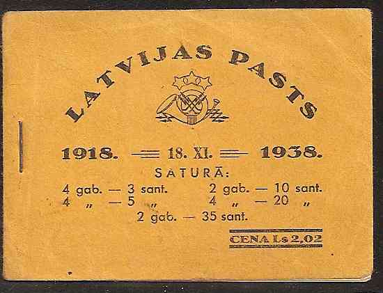 Baltic States Specialized LATVIA SPECIALIZED Scott 200a-5a Michel 264/9 