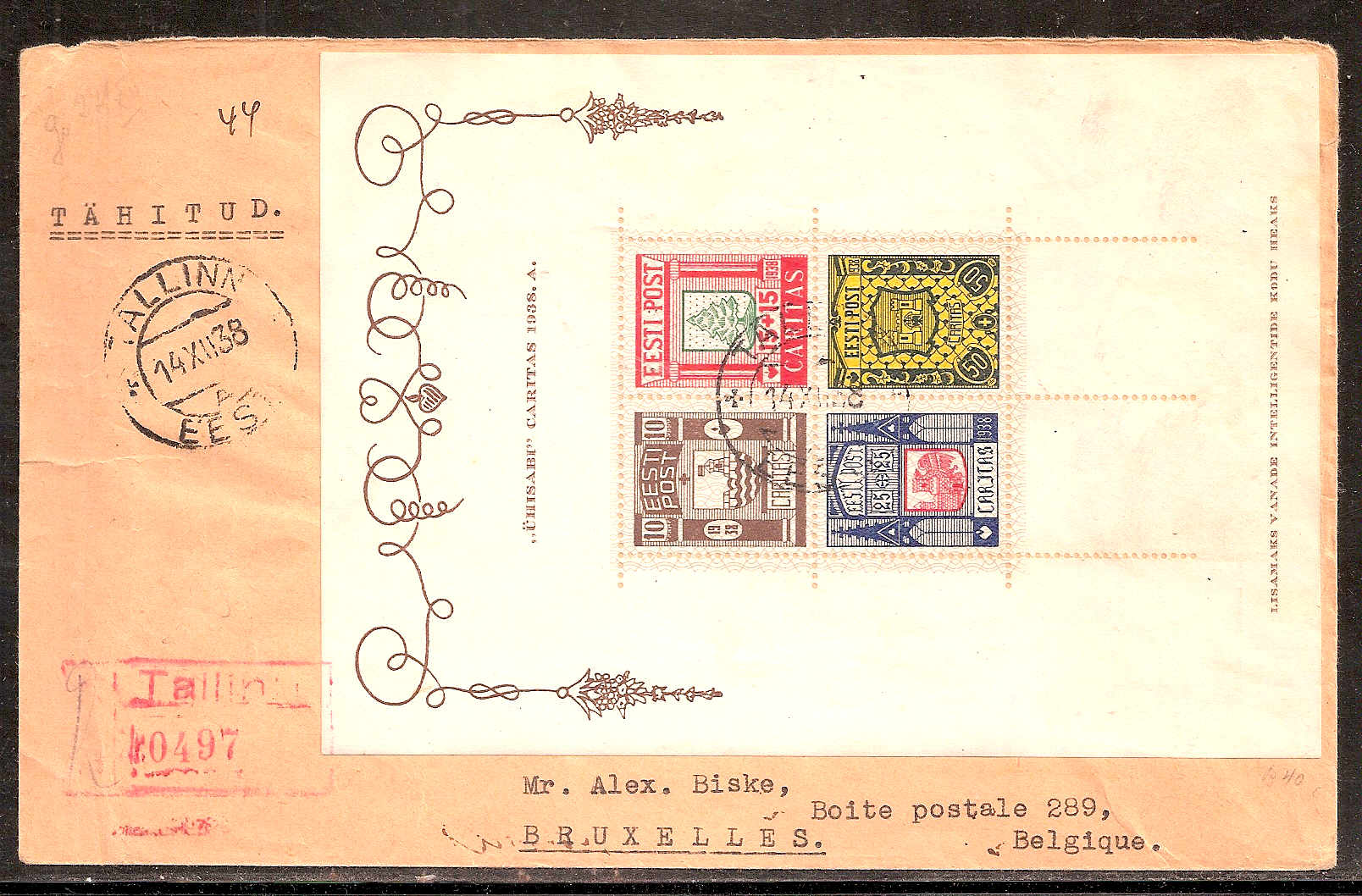 Baltic States Specialized ESTONIA Scott B39a 