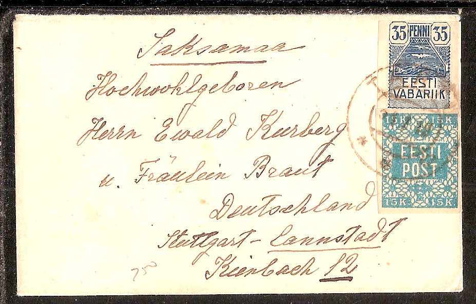 Baltic States Specialized ESTONIA Scott 2,32 