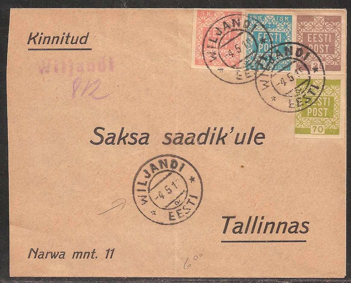 Baltic States Specialized ESTONIA Scott 1-4 