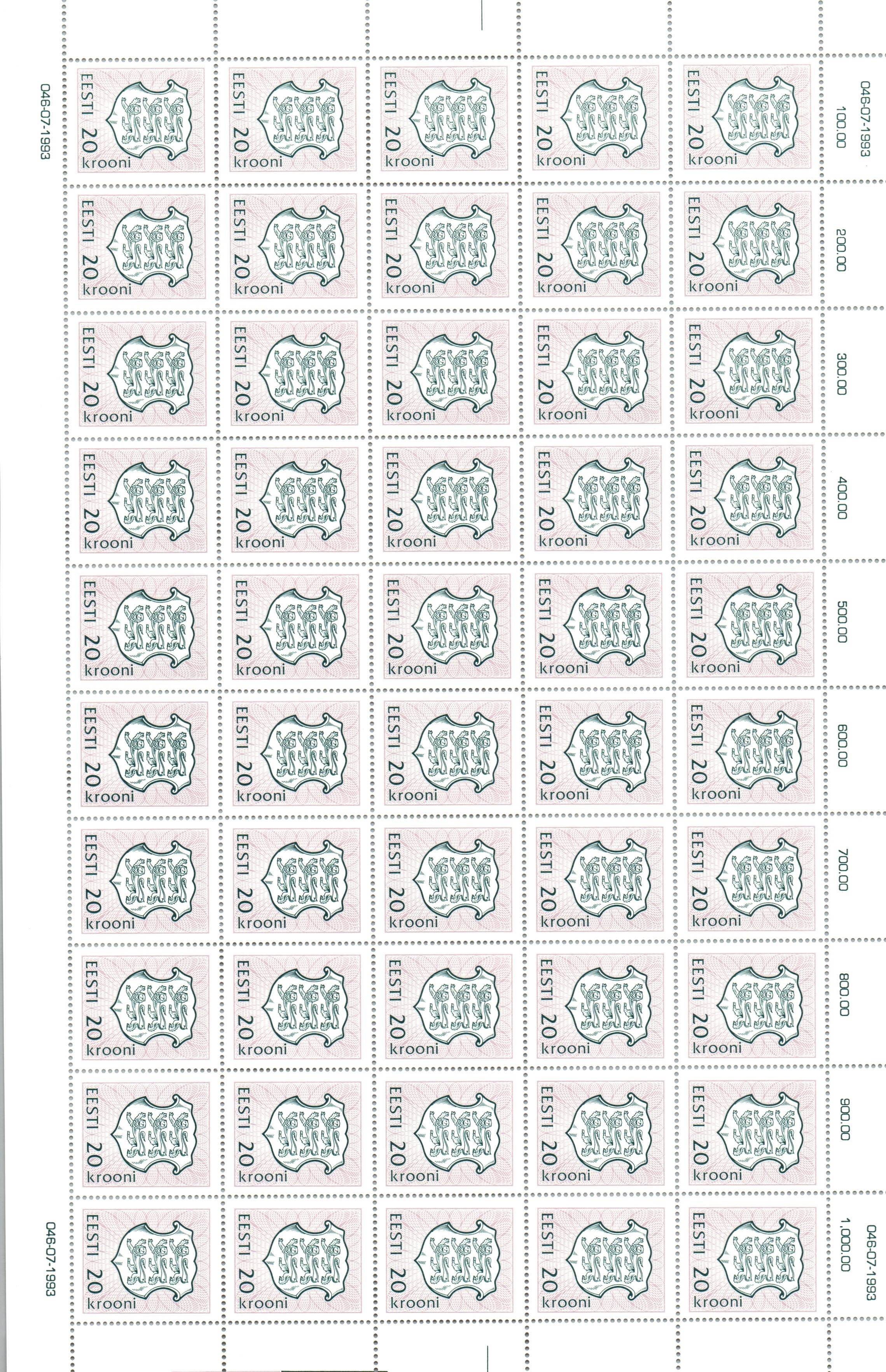 Baltic States Scott 223 