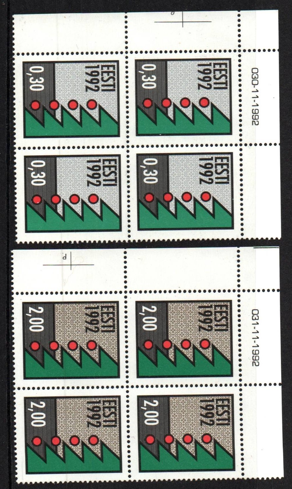 Baltic States Scott 235-6 
