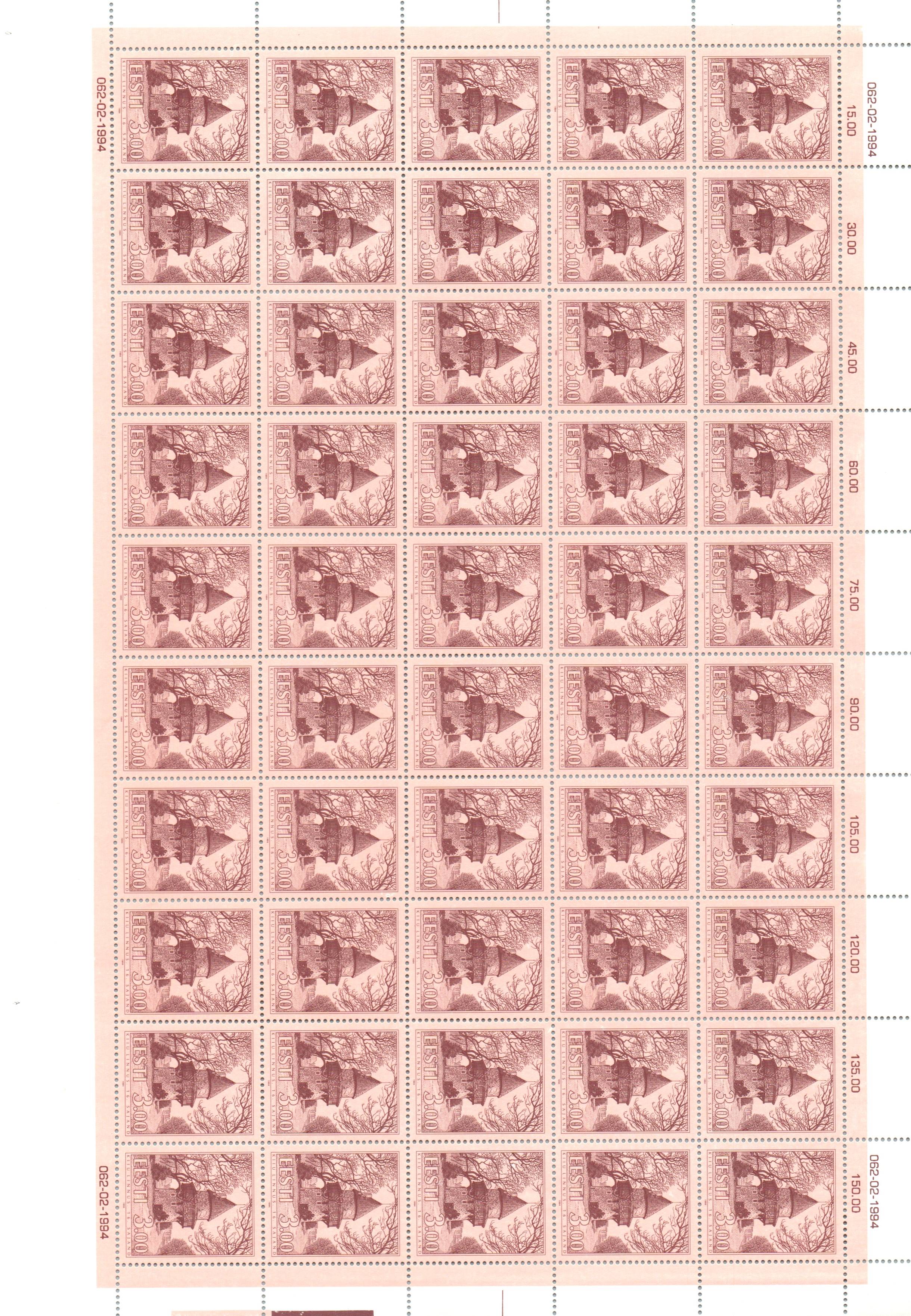 Baltic States estonia Scott 250 