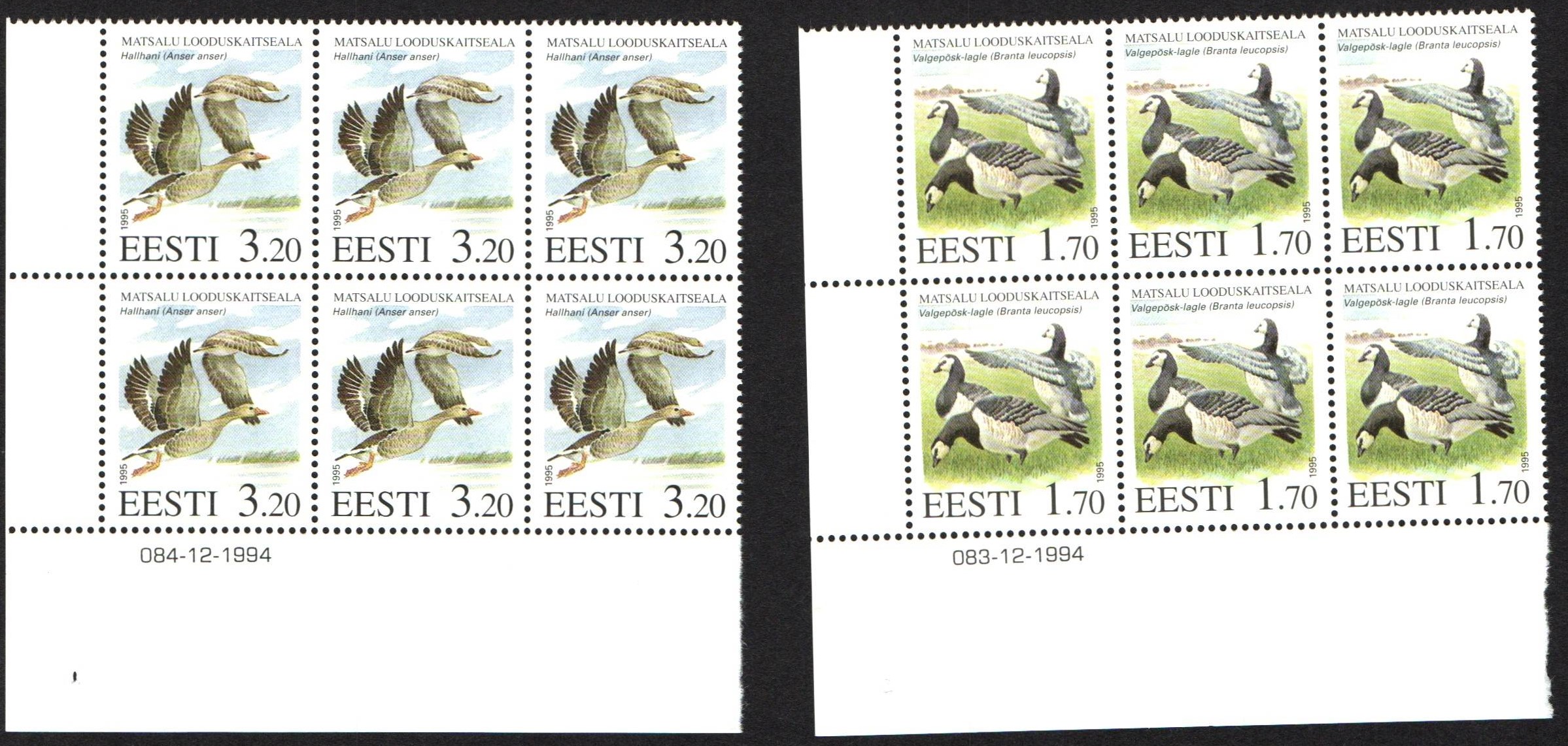 Baltic States Scott 283-4 