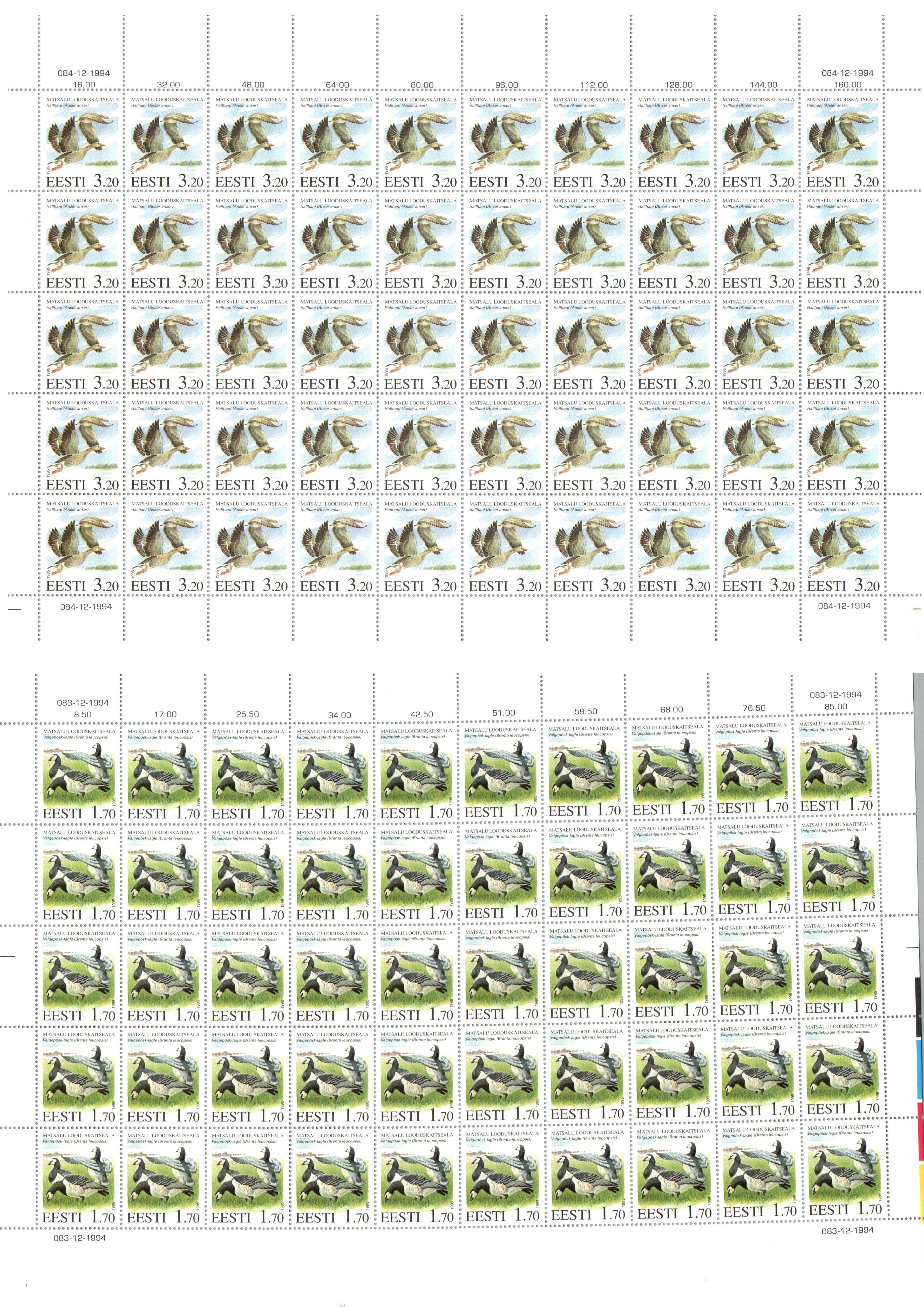 Baltic States Scott 283-4 