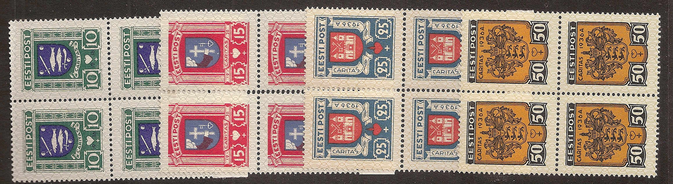 Baltic States Specialized ESTONIA Scott B28-31 Michel 109-112 