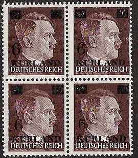 Baltic States Specialized German Occupation Scott 1N21 