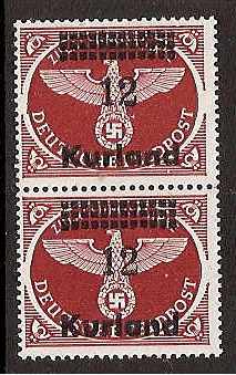 Baltic States Specialized German Occupation Scott 1N23 