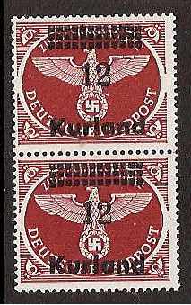 Baltic States Specialized German Occupation Scott 1N23 