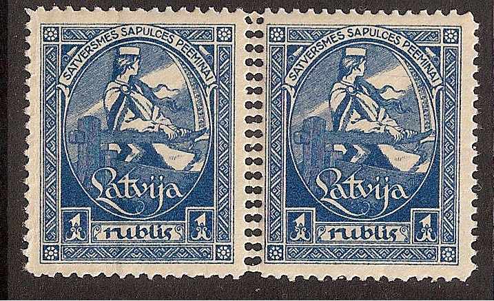 Baltic States Specialized LATVIA SPECIALIZED Scott 71var Michel 43B 