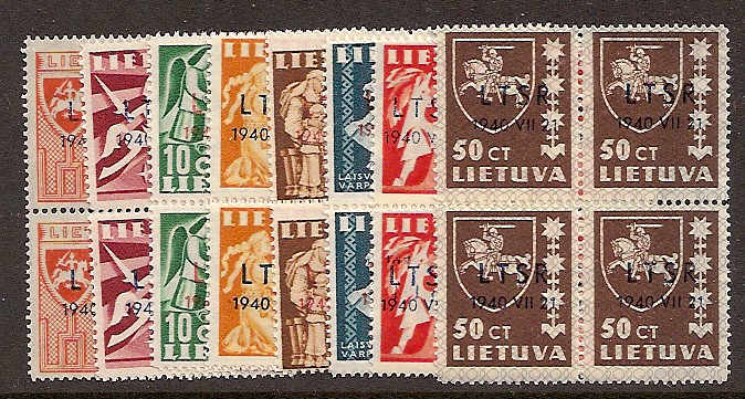 Baltic States Specialized Occupation Scott 2N9-16 