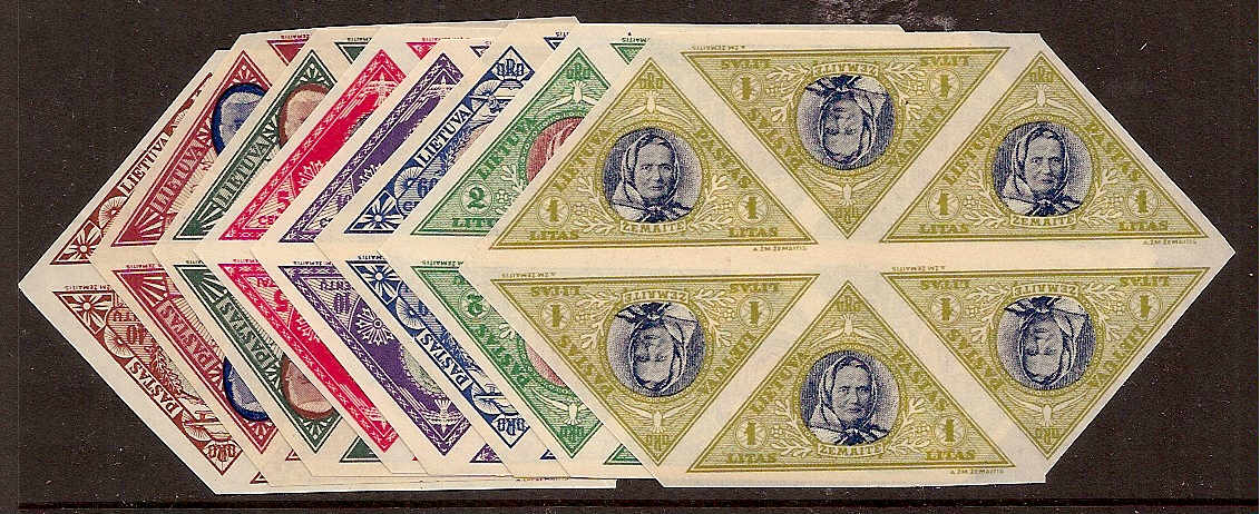 Baltic States Specialized LITHUANIA Scott C71-8 Michel 372-9B 