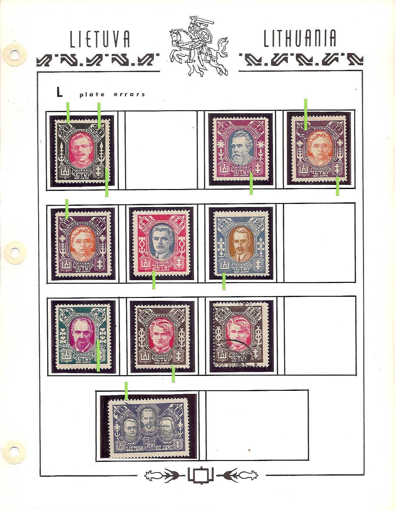 Baltic States Specialized LITHUANIA Scott 116-9C 