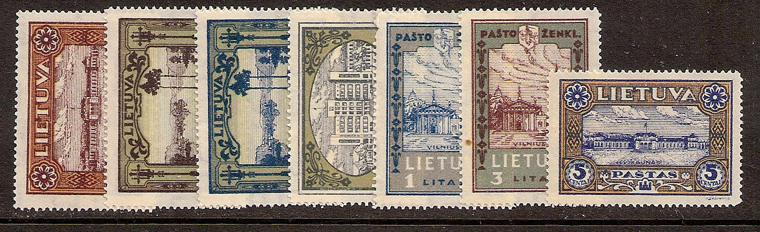Baltic States LITHUANIA Scott 256-63 Michel 316-23 