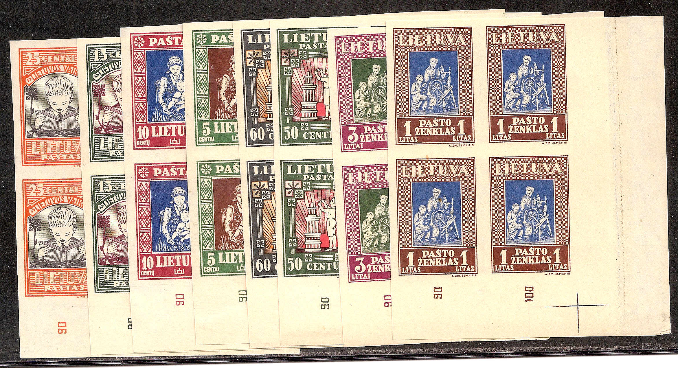 Baltic States Specialized LITHUANIA Scott 277Ca-Ka 