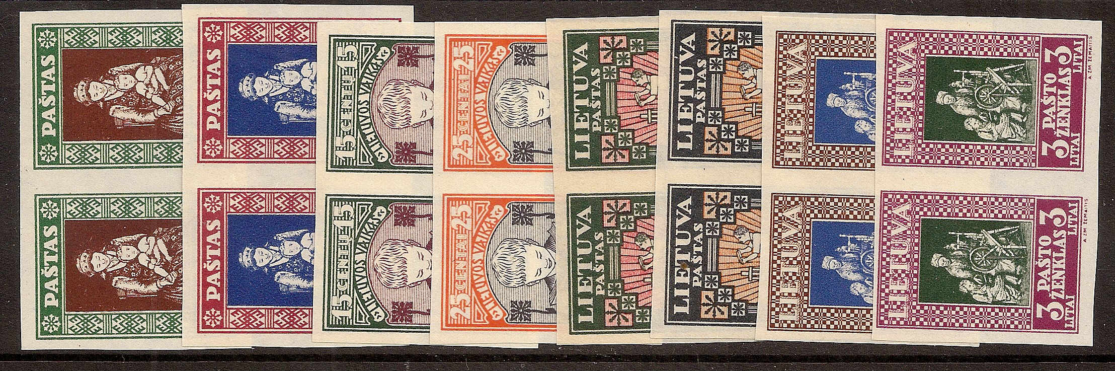 Baltic States Specialized LITHUANIA Scott 277Ca-Ka 
