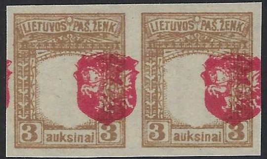 Baltic States Specialized Lithuania Scott 48var 