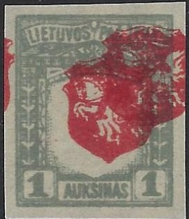 Baltic States Specialized Lithuania Scott 58var 