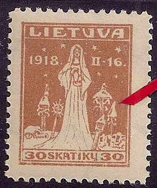 Baltic States Specialized LITHUANIA Scott 73var 