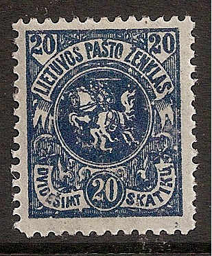 Baltic States Specialized LITHUANIA Scott 95var Michel 63YA 