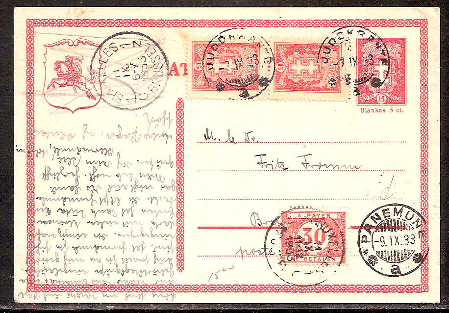 Baltic States Specialized LITHUANIA Scott 214 