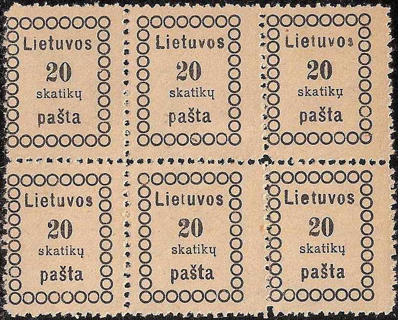 Baltic States Specialized LITHUANIA Scott 5 Michel 5 