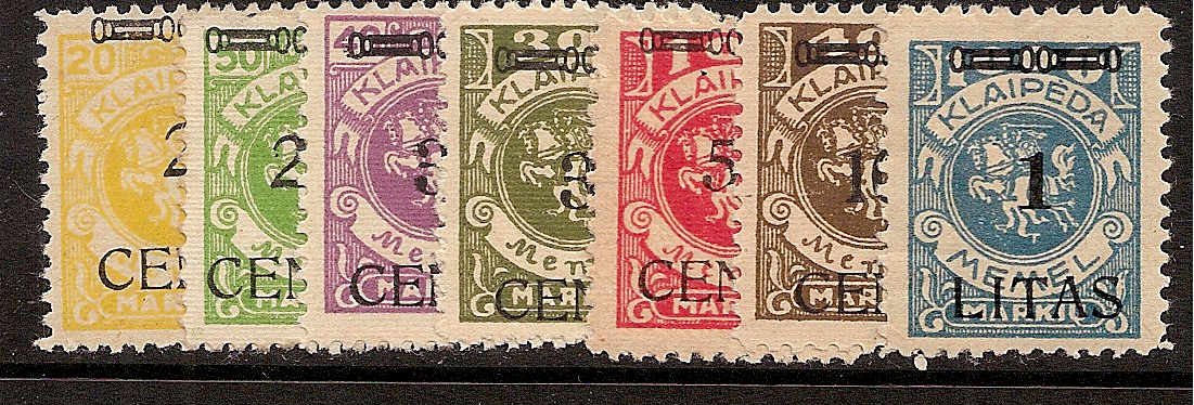 Baltic States MEMEL Scott N51-9 